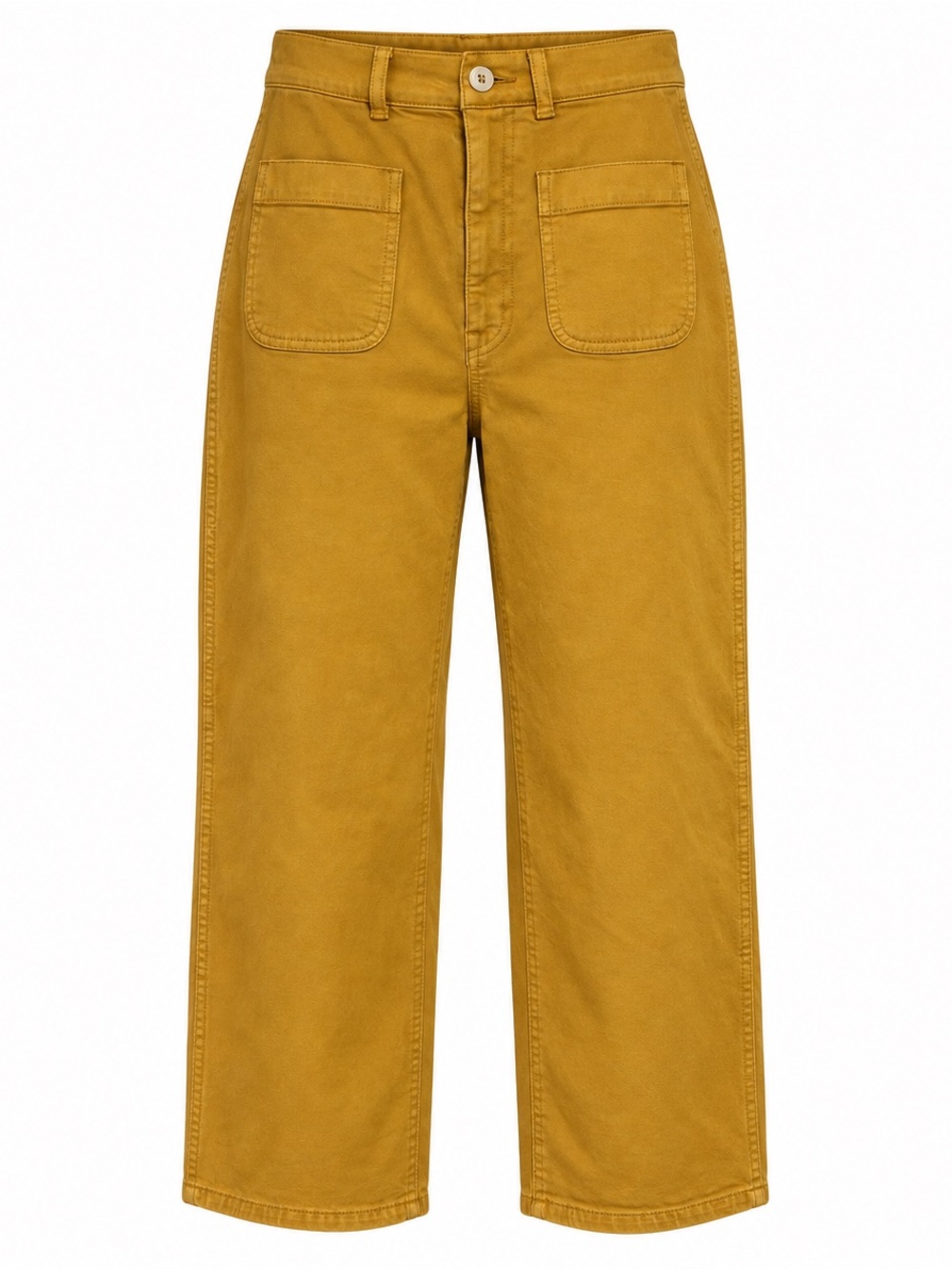 Madewell Emet Chino Pants in Mustard Yellow